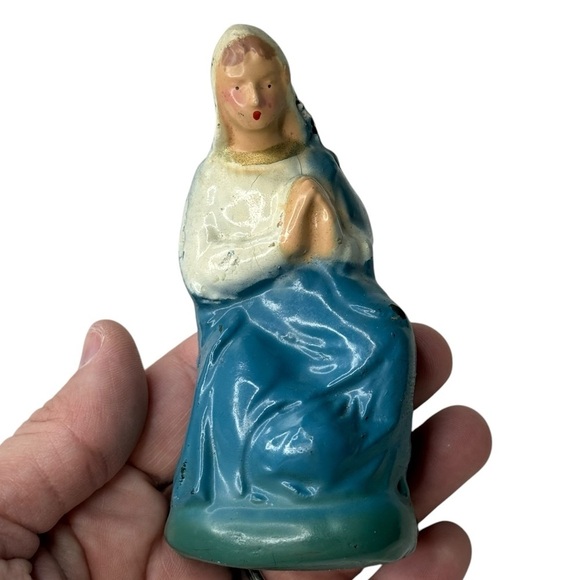 Vintage Other - Vintage‎ MCM Resin/Chalkware Virgin Mary Figure